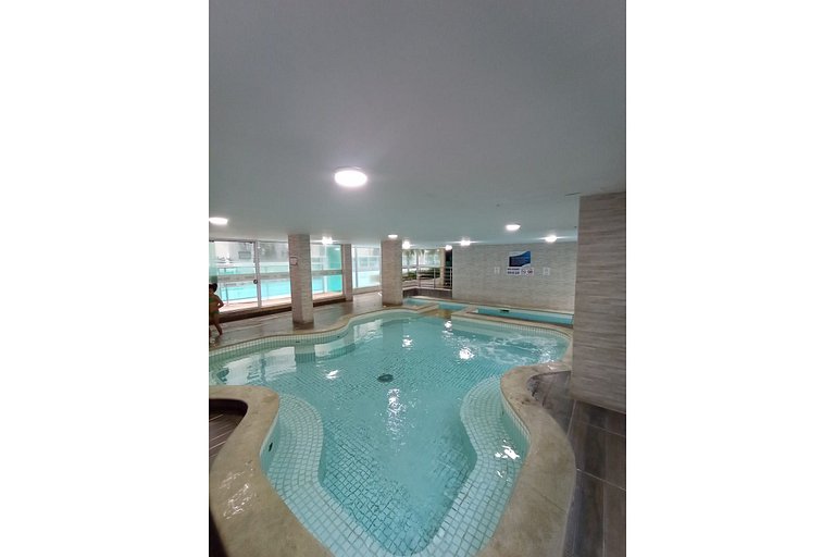 SUM-230 Lindo apto em área residencial com piscina