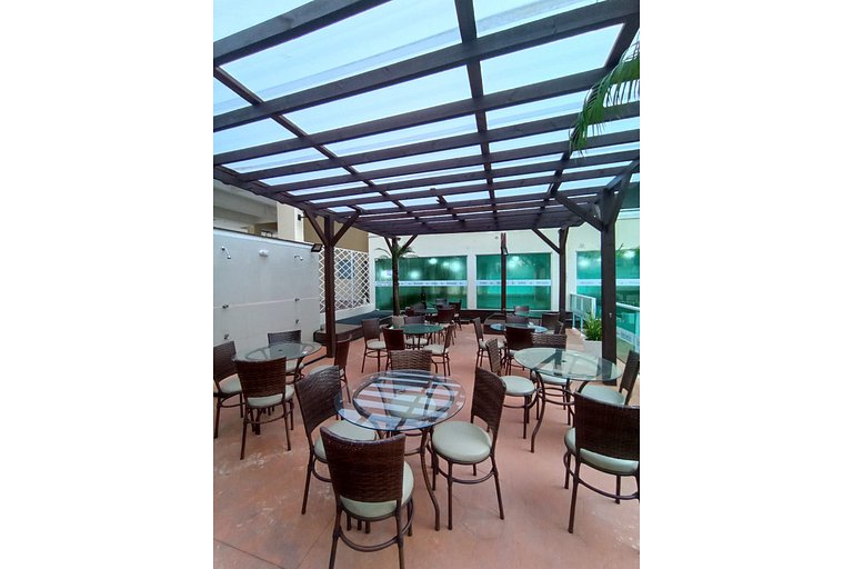 SUM-230 Lindo apto em área residencial com piscina