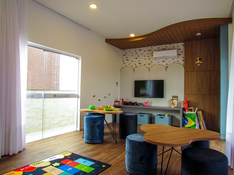 VDC-225 Moderno apartamento estúdio a poucos metros do mar d