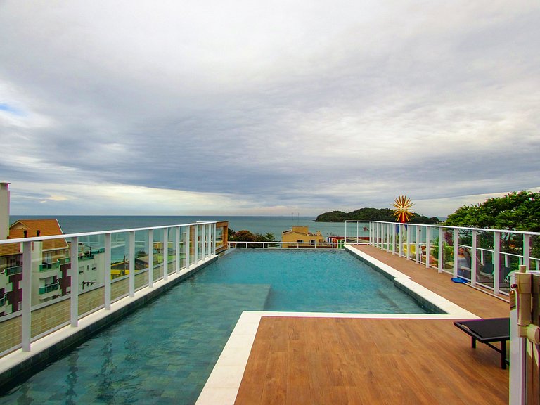 VDC-225 Moderno apartamento estúdio a poucos metros do mar d