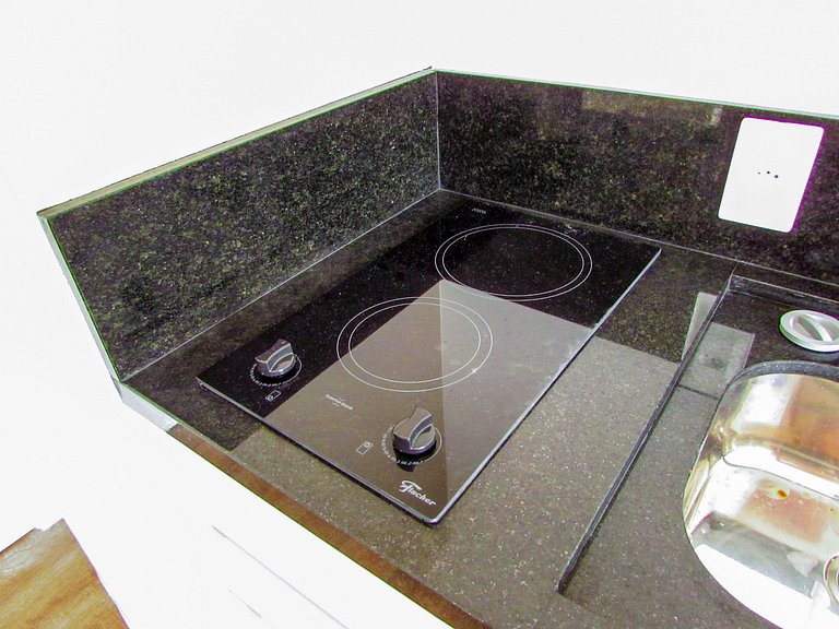 VDC-225 Apartamento estúdio com cozinha e sofá-cama para 2 a