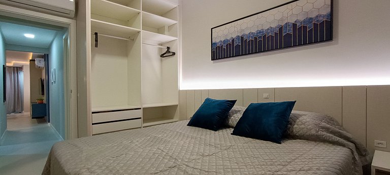 AR-302 Apto de 3 quartos a 150 metros da praia