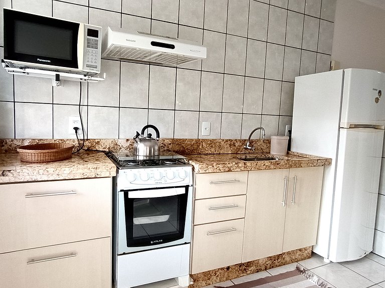 ROS-301 Confortable dpto 2dorm 190m Av.Ppal Bombas