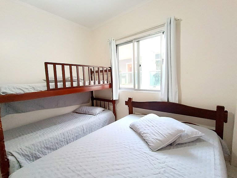 301 PP Confortable dpto 2 dorm 190m Av.Ppal Bombas