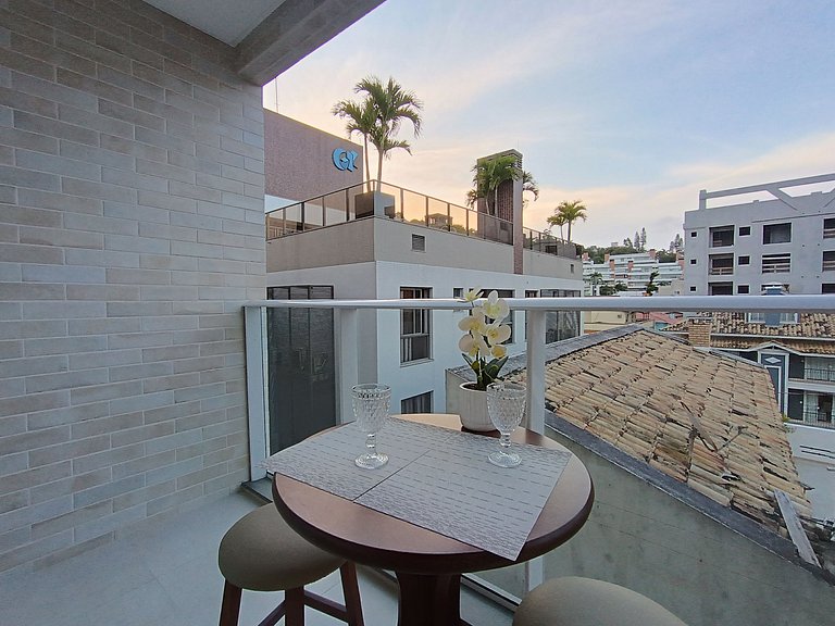225-VDC Apart Hotel Vila do centro, Monoambiente con cocina