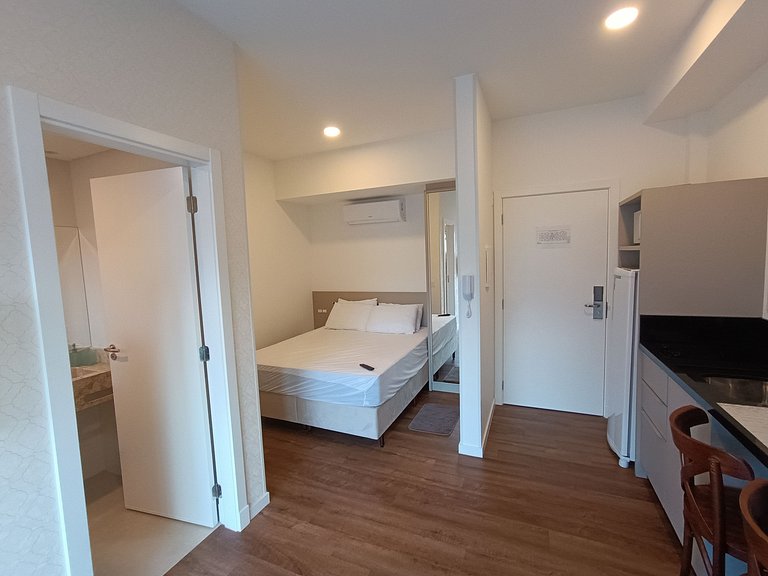 225-VDC Apart Hotel Vila do centro, Monoambiente con cocina