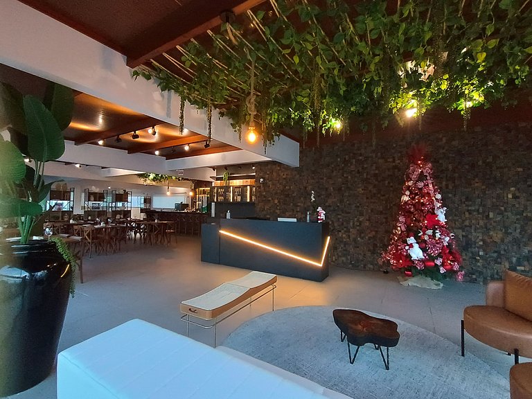 225-VDC Apart Hotel Vila do centro, Monoambiente con cocina
