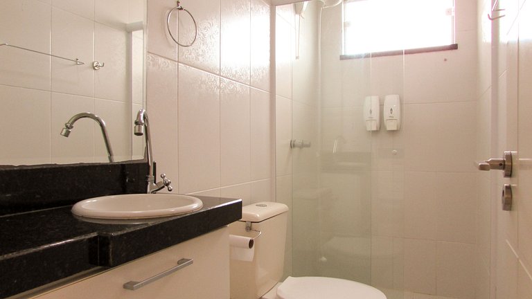 SUM-230 Lindo apto em área residencial com piscina