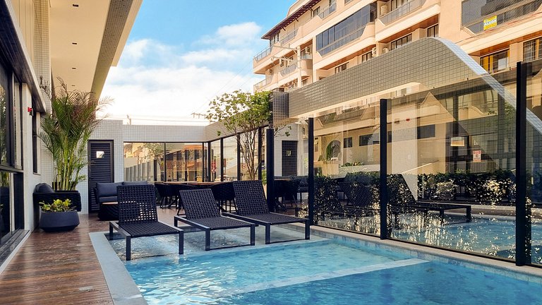 LM-306 Dpto con vista al mar de Bombas