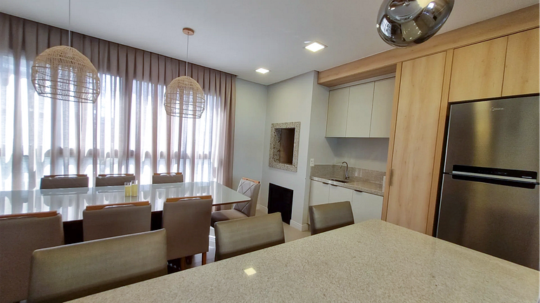 M302 Excepcional apartamento 80 mtrs da praia