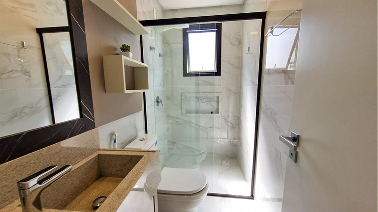 M302 Excepcional apartamento 80 mtrs da praia