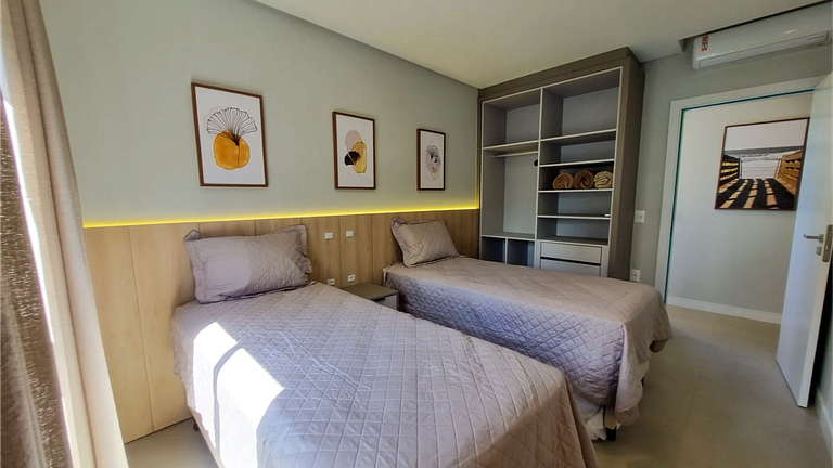 ML-302 Excepcional apartamento 80 mtrs da praia