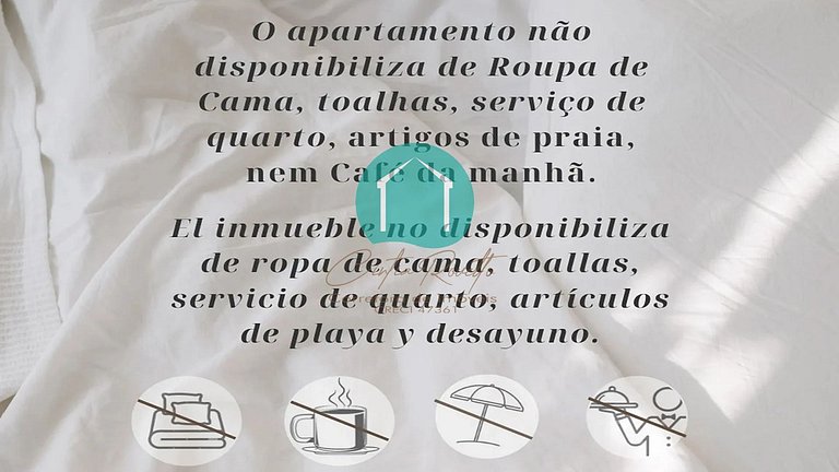 ML-301 Amplo apto no centro de Bombinhas